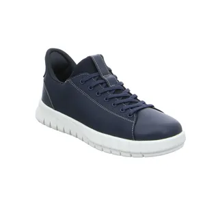 GEOX Halbschuh-Schlüpfer Blau Leder GEOX Halbschuh-Schlüpfer Blau Leder