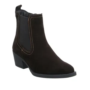 TAMARIS Stiefelette Braun Leder 