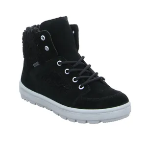 RICOSTA Schnür-Boot Mädchen-Winter-Bottine Schwarz Leder RICOSTA Schnür-Boot Mädchen-Winter-Bottine Schwarz Leder