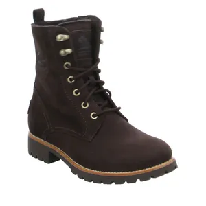 PANAMA JACK mit Lammfell - Innenfutter Boot Braun Leder PANAMA JACK mit Lammfell - Innenfutter Boot Braun Leder
