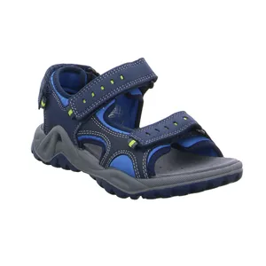IMAC Sommerschuh Jungen-Sandale Blau Leder 
