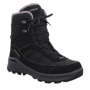 LOWA mit Gore-Tex Snowboots Damen Schwarz Synthetik 
