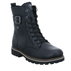 REMONTE mit TEX Membrane Boot Schwarz Leder REMONTE mit TEX Membrane Boot Schwarz Leder