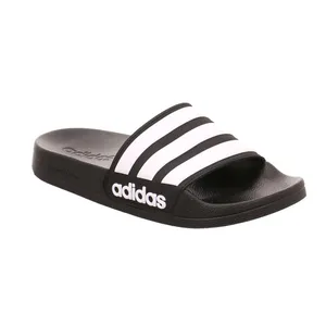 ADIDAS BADSCHUHE UNISEX Schwarz Synthetik ADIDAS BADSCHUHE UNISEX Schwarz Synthetik