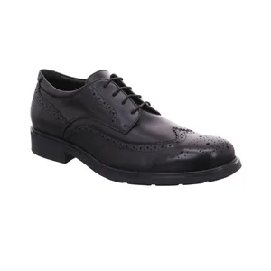 GEOX Halbschuh-City Schwarz Leder 