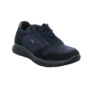 IMAC Halbschuh Blau Leder IMAC Halbschuh Blau Leder