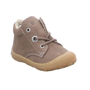 PEPINO Lauflernschuh Taupe Leder Bottine Unisex PEPINO Lauflernschuh Taupe Leder Bottine Unisex