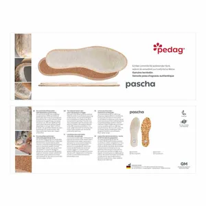 PEDAG Sohlen Offwhite -  Pascha Lammfellsohle 