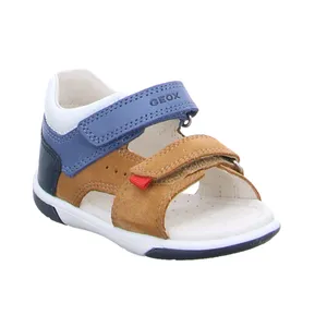 GEOX Minilette Baby-Sandale Blau Leder 
