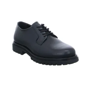 FERNANDO STRAPPA Halbschuh Schwarz Leder FERNANDO STRAPPA Halbschuh Schwarz Leder