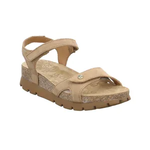 PANAMA JACK Bio-Sandalette Cognac Leder 
