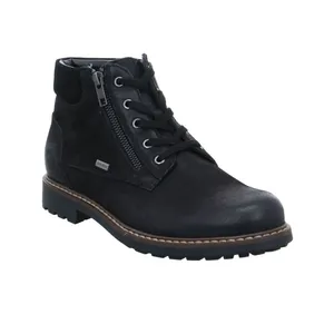 STONE WALK Winter-Boots Schwarz Leder 