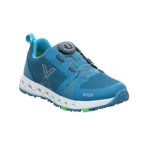 VADO Jugend-Halbschuh Petrol Textil  Sneaker Outdoor 