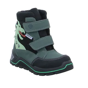 RICOSTA Jungen Schneestiefel Kleinkinder-Snowboot  Membran Grün Textil 