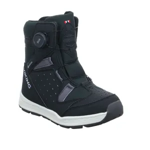 VIKING Unisex Schneestiefel Jungen- Snowboot Membran Schwarz Textil VIKING Unisex Schneestiefel Jungen- Snowboot Membran Schwarz Textil
