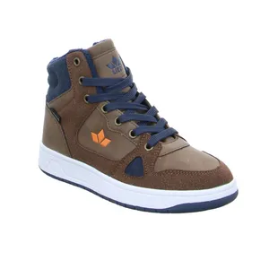 LICO Bootie Jungen-Winter-Bottine Braun Lederimitat 