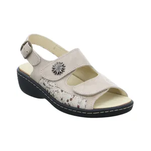 COLLECTION CHRISTA PFAFF Comfort-Sandalette Beige Leder 