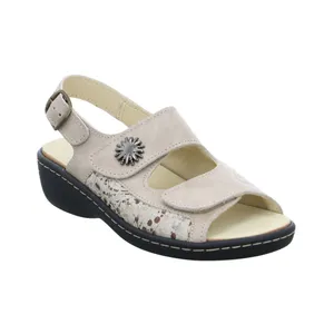 COLLECTION CHRISTA PFAFF Comfort-Sandalette Beige Leder COLLECTION CHRISTA PFAFF Comfort-Sandalette Beige Leder