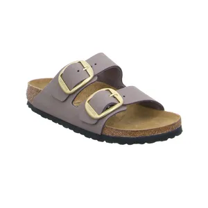 BIRKENSTOCK Bio-Fussbett Rosa Leder 