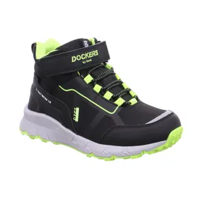 DOCKERS Boot Jugend-Boot Schwarz Lederimitat DOCKERS Boot Jugend-Boot Schwarz Lederimitat