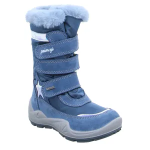 PRIMIGI Winterstiefel Mädchen-Snowboot Membrane Jeansblau Textil 