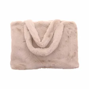 * Wintertasche Beige Textil 