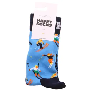 HAPPY SOCKS Freizeitsocken Blau Textil 