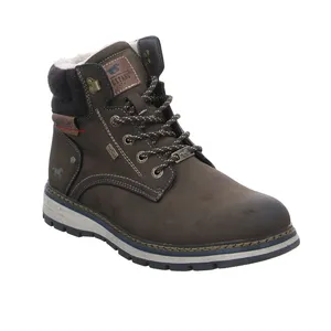 MUSTANG Winter-Boots Braun Lederimitat 