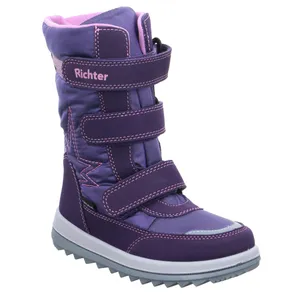 RICHTER Winterstiefel Mädchen-Snowboot Membrane Violette Textil RICHTER Winterstiefel Mädchen-Snowboot Membrane Violette Textil