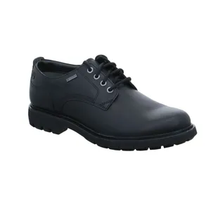 CLARKS Halbschuh Schwarz Leder CLARKS Halbschuh Schwarz Leder