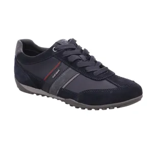 GEOX Halbschuhe Sneaker Blau Leder 