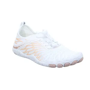 BECKER Badeschuhe unisex Weiss Synthetik 