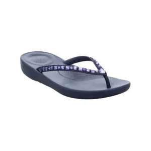 FITFLOP Zehentrenner-FlipFlop Blau Lederimitat FITFLOP Zehentrenner-FlipFlop Blau Lederimitat