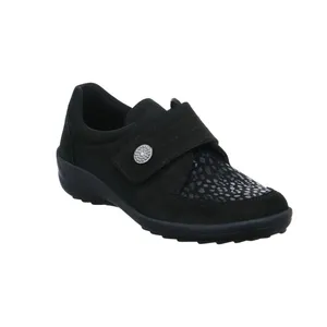 VAN DER LAAN mit Wechselfussbett Comfort-Velcro Schwarz Leder VAN DER LAAN mit Wechselfussbett Comfort-Velcro Schwarz Leder