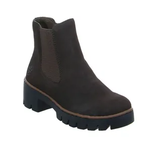 RIEKER Stiefelette Braun Lederimitat RIEKER Stiefelette Braun Lederimitat