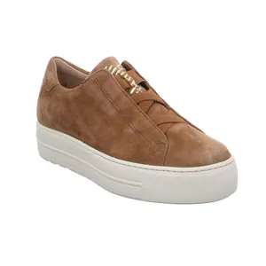 PAUL GREEN Sneaker Cognac Leder 