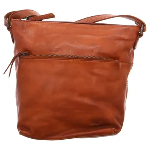 BEAR DESIGN Umhängetasche Cognac Leder 