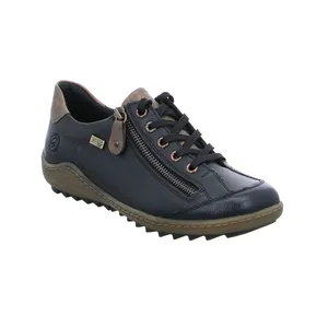 REMONTE Schnürschuh Schwarz Leder REMONTE Schnürschuh Schwarz Leder