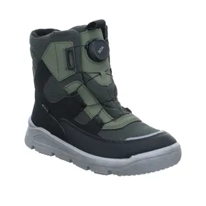 SUPERFIT Jungen- Snowboot Membran Olive Textil Winterstiefel SUPERFIT Jungen- Snowboot Membran Olive Textil Winterstiefel