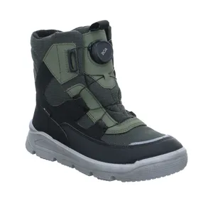 SUPERFIT Winterstiefel Jungen- Snowboot Membran Olive Textil 