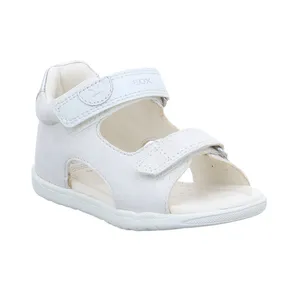 GEOX Baby-Sandale Silber Leder  Minilette 