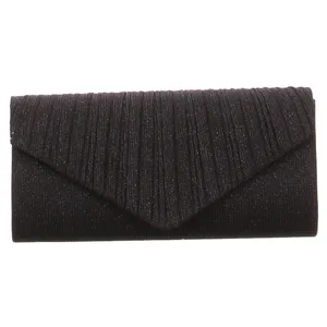 * Clutch / Abendtasche Schwarz Textil * Clutch / Abendtasche Schwarz Textil