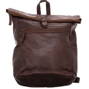 BEAR DESIGN mit Laptopfach Rucksack Braun Leder 