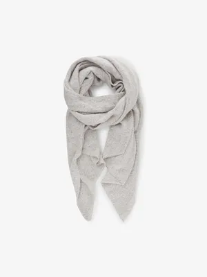 PIECES ohne Struktur Schal Offwhite Textil PIECES ohne Struktur Schal Offwhite Textil