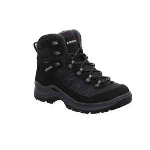 LOWA TAURUS PRO GTX MID WS Wander- Bergschuh Damen Schwarz Lederimitat 