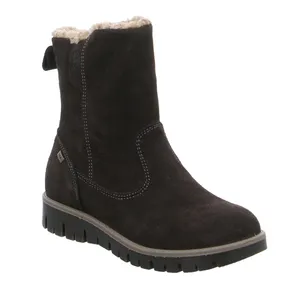 IMAC Stiefelette Mädchen-Winter-Bottine Braun Leder 