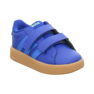 ADIDAS Baby-Sport-Bottine Blau Lederimitat  Sneaker 