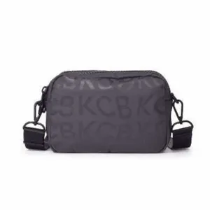 KCB VEGAN BAGS Wasserdicht Umhängetasche Schwarz Textil 