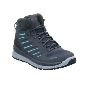 LOWA Axos GTX Wander- Bergschuh Damen Grau Lederimitat 