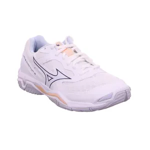 MIZUNO Trainingsschuhe Damen Weiss Synthetik MIZUNO Trainingsschuhe Damen Weiss Synthetik